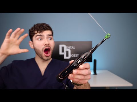 This Flossing Toothbrush is INSANE!