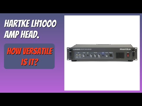 Hartke LH1000 | 1000-Watt Bass Amp Head. New with Full Warranty! image 3
