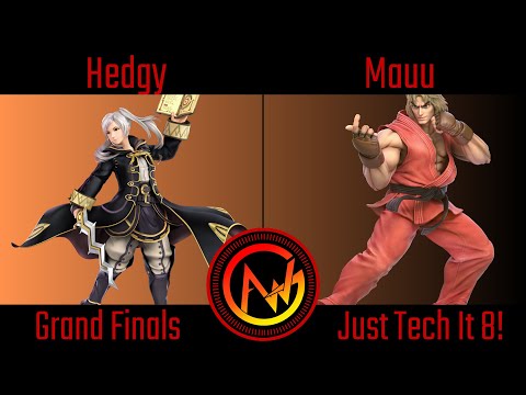 AWG Just Tech It 8 Grand Finals - Hedgy (Robin) Vs Mauu (Ken) Smash Ultimate - SSBU