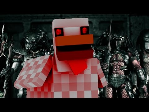 Let's Play Minecraft AVP [S3E12] Predator Chicken