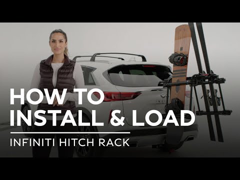 INFINITI Accessories - How to Install and Load an INFINITI Hitch Rack