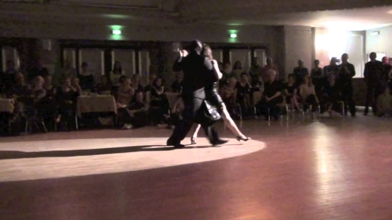 Maria Belen y Diego Riemer - Gota De Lluvia - 8 Renverse Lille 19-01-2013