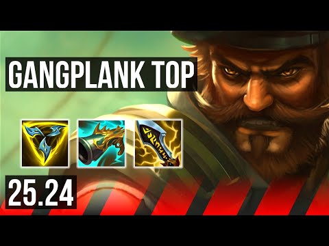 GANGPLANK vs DARIUS (TOP) | NA Master | 25.24