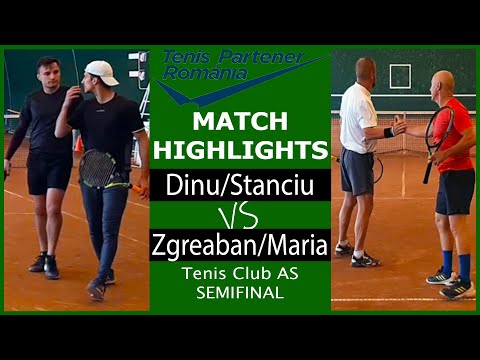 Dinu M/Stanciu A - Zgreaban F/Maria C | Semifinala Nivel 5 | Tenis Partener | Club AS | HIGHTLIGHTS