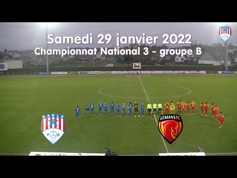 Résumé N3 Sablé FC   Le Mans FC 29 01 2022