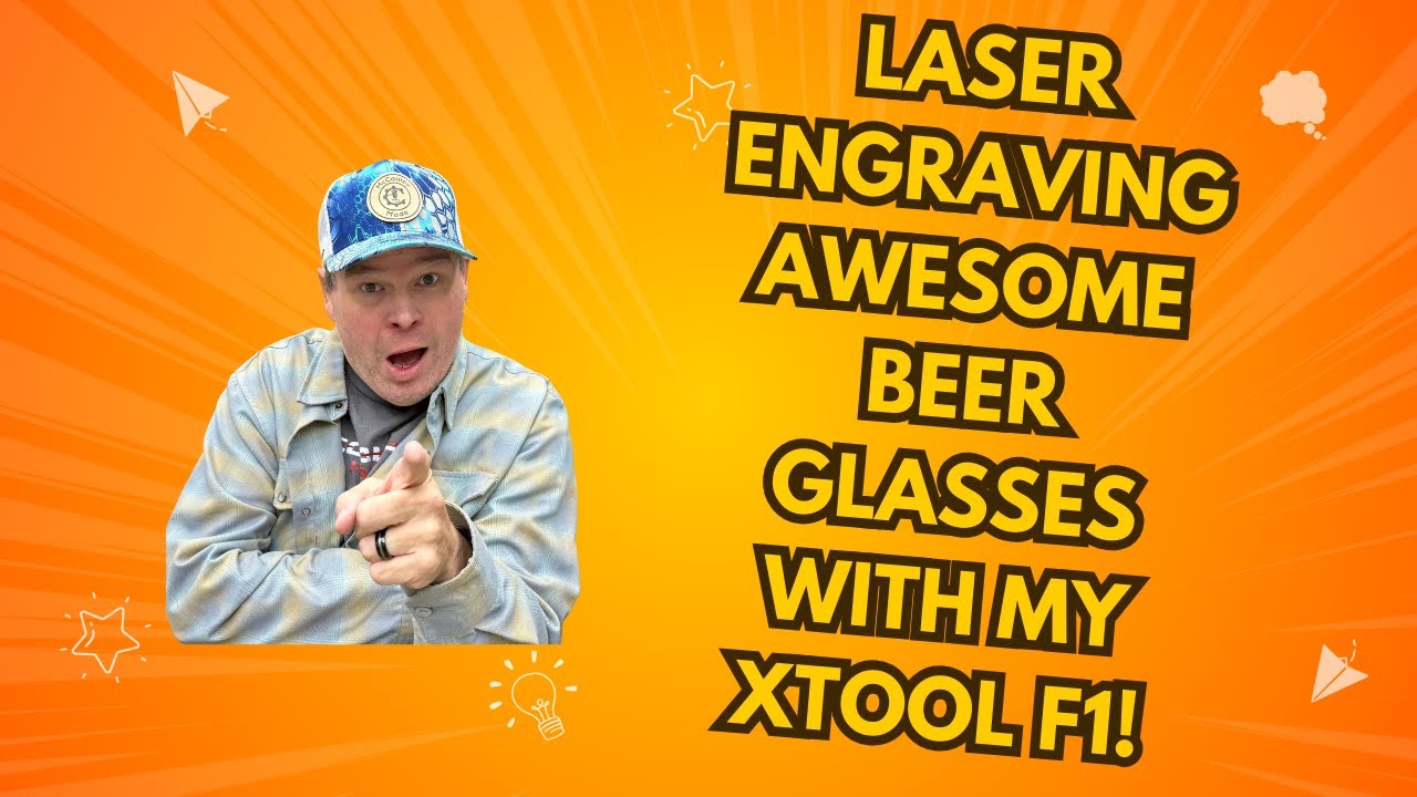 I Laser Engraved Beer Glasses with a Freakin' Laser… and It Actually Worked