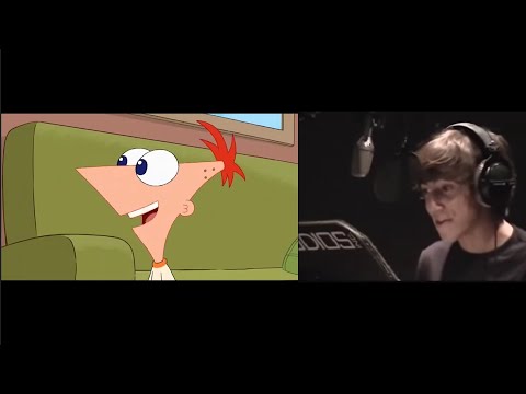 Vincent Martella | Phineas Flynn Voice | Side By Side Comparison