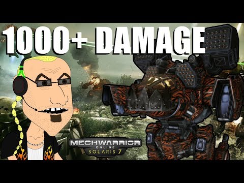 MechWarrior Online 1000+ Damage