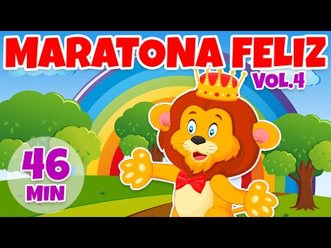 Maratona Feliz Vol. 4 - Giramille 46 min | Desenho Animado Musical
