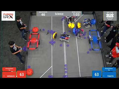 VEX-U Worlds 2022 - Wingus & Dingus Q46 Science Division