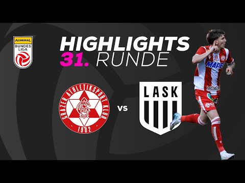 GAK 1902 - LASK 31. Runde ADMIRAL Bundesliga 2024/25