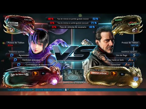 L7 85_1 Kunimitsu (Raiden1689) vs (Demoledor) Negan - Tekken 7 ( Anakin x24 )  Online sin Grafica