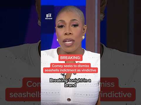 BREAKING: Comey seeks to dismiss seashells indictment as vindictive