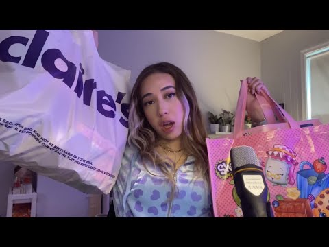 ASMR ~ Tingly Claire's haul👛