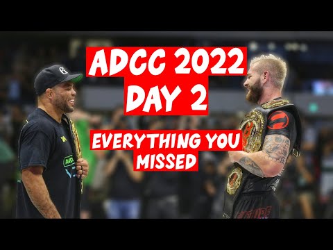 ADCC Results, Best Matches, and Best Submissions!!