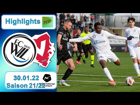 Highlights FC Wil vs FC Vaduz (30.01.22)