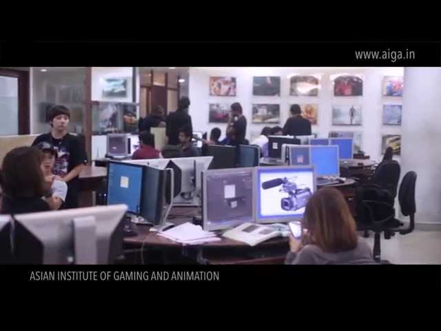 AIGA The Asian Institute of Gaming and Animation видео №1