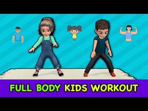 Full Body Kids Workout: 20 Min Get Strong At Home!