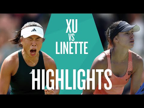 Mimi Xu v Magda Linette Highlights | Lexus Nottingham Open 2025 | LTA