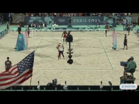 Cherif/Ahmed 2x0 Partain/Benesh 2-0 (21-14, 21-16)