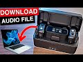 How To Correctly Download Audio Files From DJI Mic