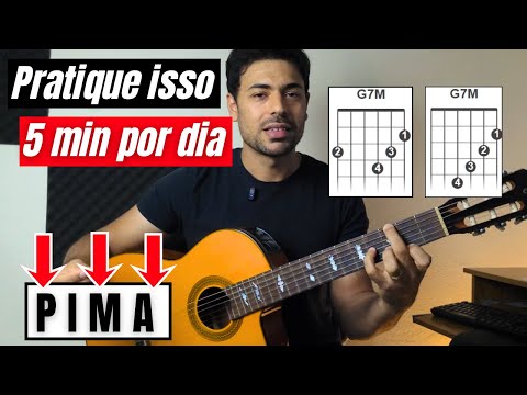 Dedos Mais OBEDIENTES Em 1 Semana Fazendo Isso  | Aula De Violão