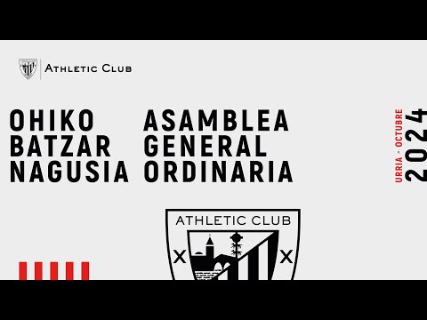 Imagen de portada del video 🔴 LIVE | ASAMBLEA GENERAL ORDINARIA 2024
