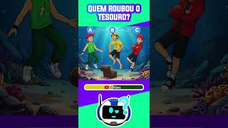 Quem dos Rosa roubou as moedas do tesouro? #quiz #adivinhe #botquiz #shorts