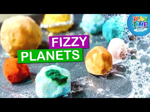 FIZZY PLANETS! AWESOME Solar System Science Experiment for Kids - Playtime City