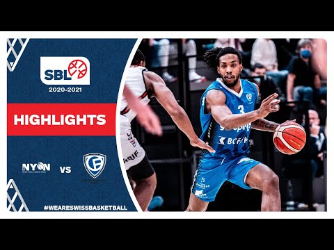 SBL 20/21 Highlights - BBC Nyon vs Fribourg Olympic