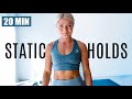 20 MIN FULL BODY WORKOUT Isometric Exercises At Home To Build Lean Muscle No Equipment