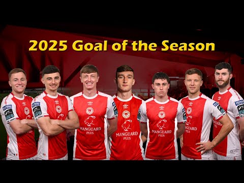 Contenders for the 2025 St Patrick's Athletic Goal of the Season