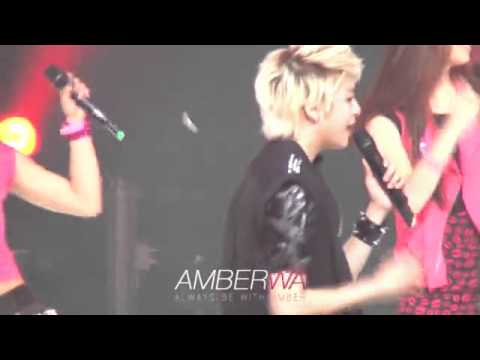 [110626] f(Amber) @ Inkigayo Ending