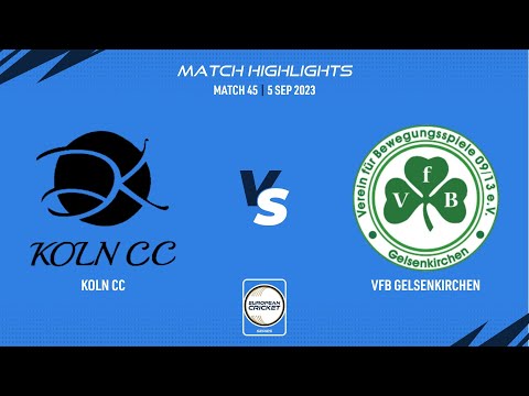 Match 45 - KCC vs VG | Highlights | ECS Germany, Krefeld | 05 Sep 2023 | ECS23.815