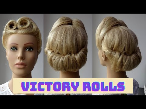 How to do victory rolls hairstyle