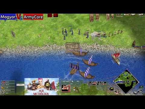 Magyar vs ArmyCore  Garklavv  Age of Mythology