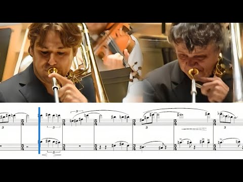 Concerto for two trombones (Third Movement) - Unreleased video of Jörgen van Rijen & Michel Becquet