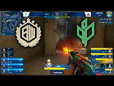 SAW vs Sprout - European Development Championship - DUST 2 Highlights