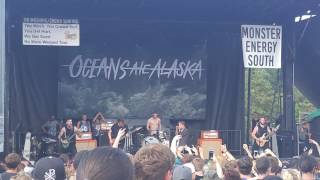Oceans Ate Alaska - High Horse live Vans Warped Tour 2016 Burgettstown