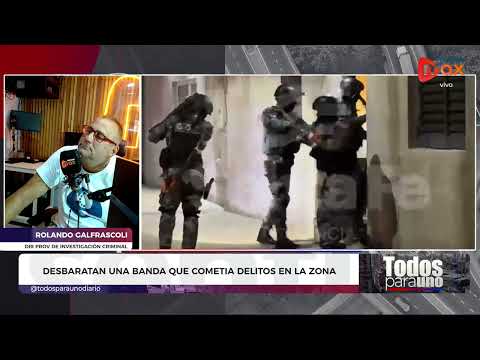 Director provincial de Investigación Criminal de Santa Fe, Rolando Galfrascoli,