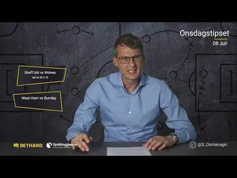 Speltips: Sheffield United - Wolverhampton & West Ham - Burnley 8/7