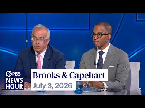 布魯克斯與卡普哈特討論最高法院是否挺身對抗川普！ (Brooks and Capehart on whether the Supreme Court has stood up to Trump)