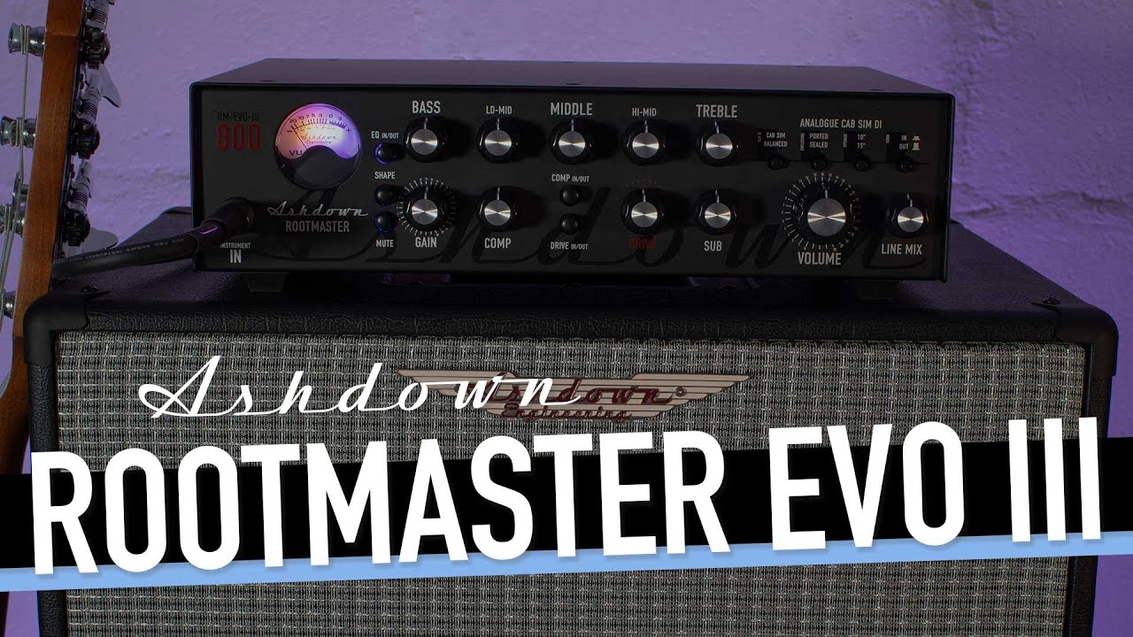 Ashdown RM800 EVO III Bass Amp Head