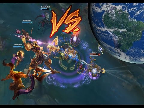Xin Zhao and Azir Vs The World
