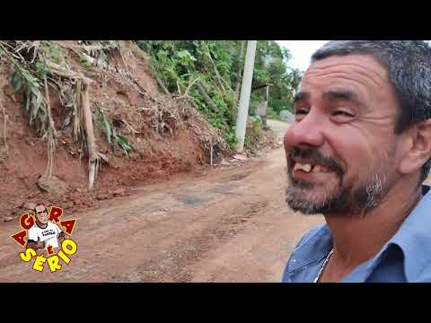 Segue as obras na rua da Bica na Favela do Justino.