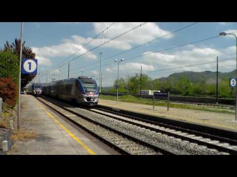 ARRIVO, PRECEDENZA E PARTENZE DEL JAZZ E MINUETTO E. A BORGO S.DALMAZZO.(CN) 17 - 4 - 2017