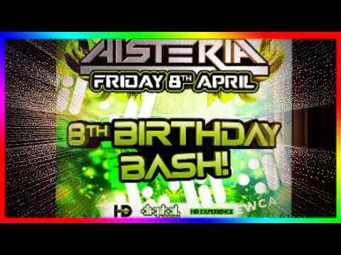 Histeria  8th Birthday bash  - DJ BROWNY promo