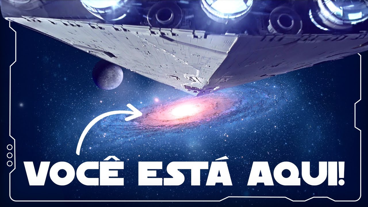 O MAPA DA GALÁXIA DE STAR WARS EXPLICADO | Canal do Mando