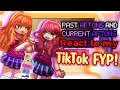 Current And Past Afton Family React To My TikTok FYP FNaF Afton Family Gacha PART 3
