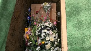 West London gypsy man funeral 